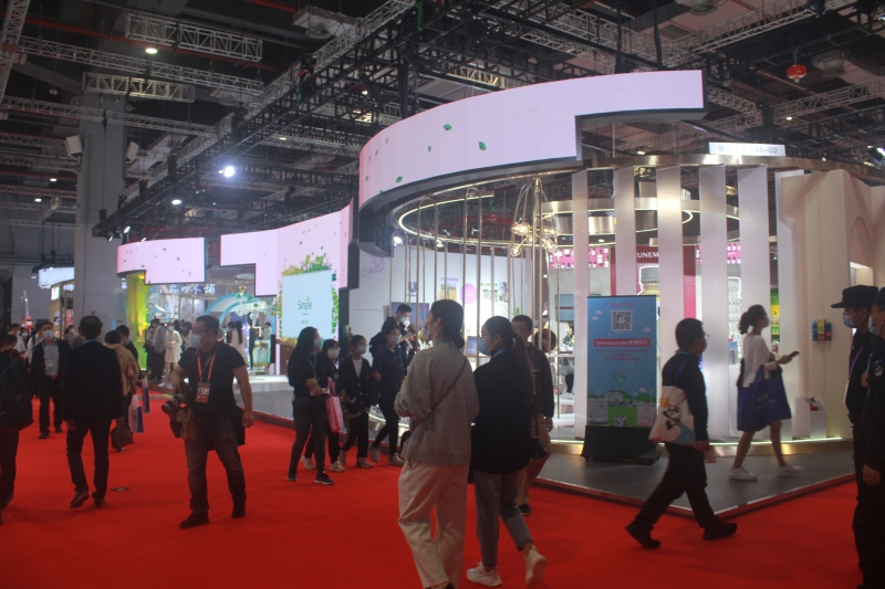 第五屆進(jìn)口博覽會(huì)現(xiàn)場照片